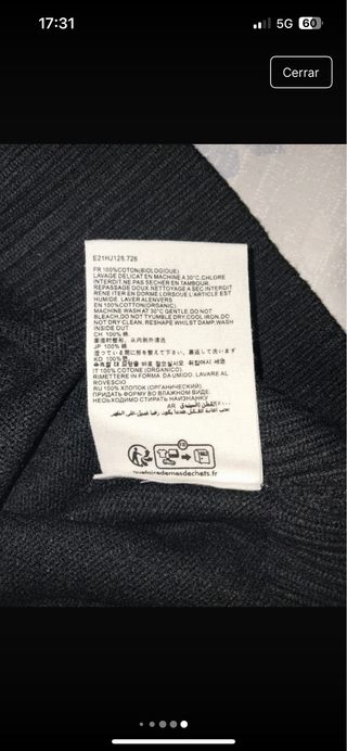 Jersey Ami Paris Negro Corazón Rojo