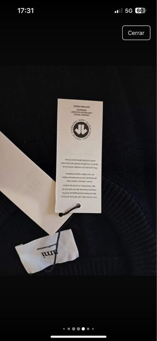 Jersey Ami Paris Negro Corazón Rojo