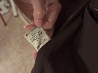 Chaqueta de cuero Shic Skinn Marrón