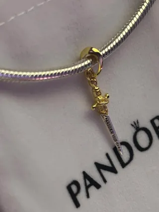 Charm Pandora Espada Aguja Juego de Tronos