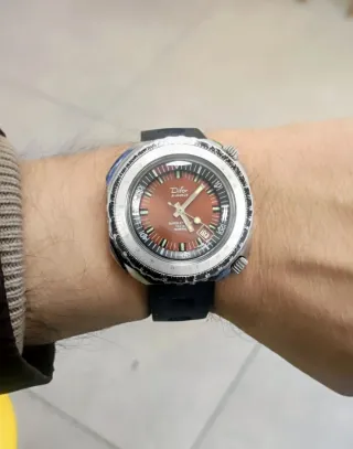 Orologio diver Difor 21 Jewels Super Etanche