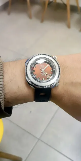 Orologio diver Difor 21 Jewels Super Etanche