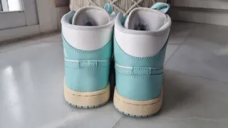 Nike Jordan 1 Mid Verde y Blanco Talla 38