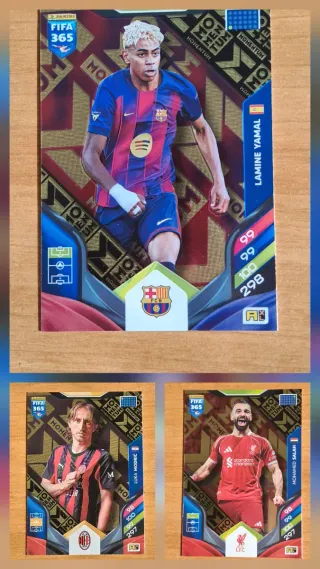 Card Panini FIFA365 2025-26 Yamal, Modric