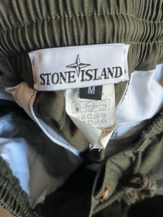 Stone Island Pantalones Cargo Verdes
