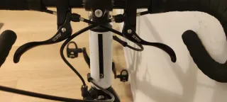 Bicicleta Van Rysel Carretera 8V Blanca