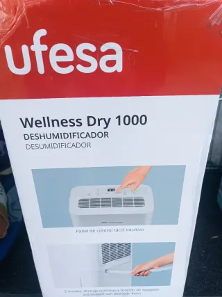 Deshumidificador Ufesa Wellness Dry 1000