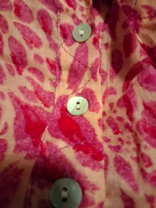 Vestito mare fantasia rosa