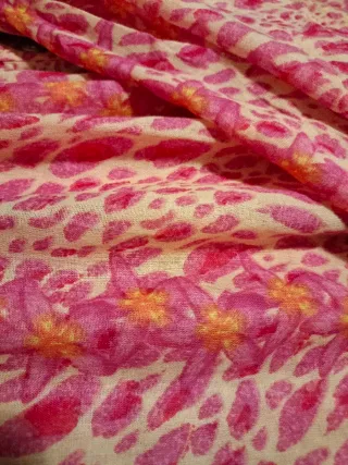 Vestito mare fantasia rosa