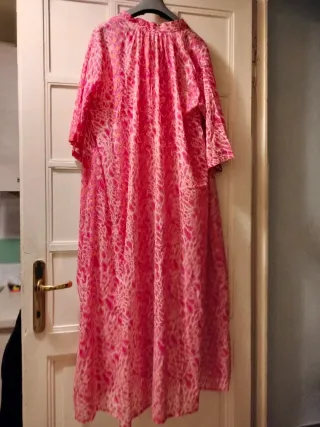 Vestito mare fantasia rosa