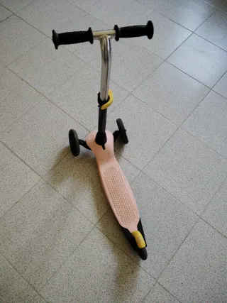 Patinete infantil 3 ruedas rosa