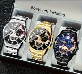 Relojes Geneva (Plata, Oro, Negro)