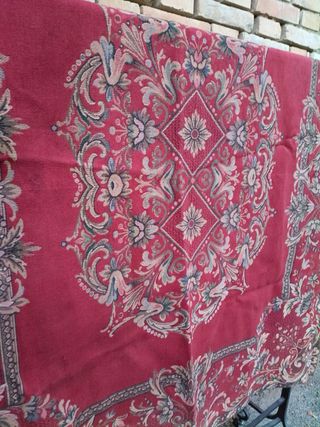 Tappeto vintage 122x140 cm fantasia floreale classica arredo