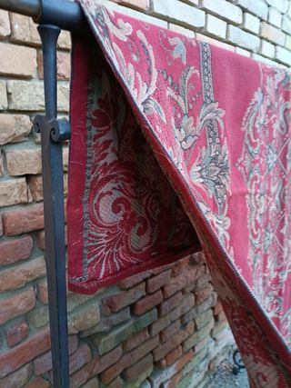 Tappeto vintage 122x140 cm fantasia floreale classica arredo