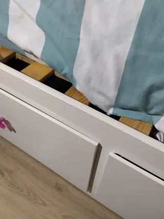 Cama extensible IKEA + 2 colchones