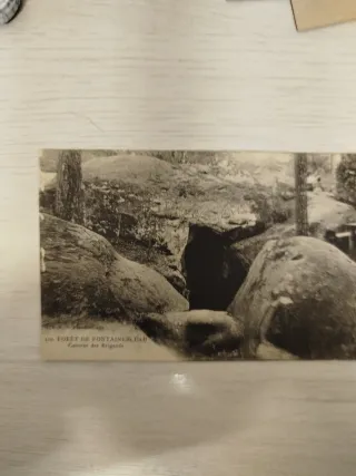 Postal Antigua Bosque Fontainebleau