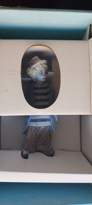 Figura Lladró Payasito Contemplativo