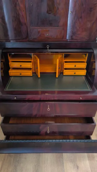 ESCRITORIO BURO EXCLUSIVO ELEGANTE ANTIGUO DE MADE