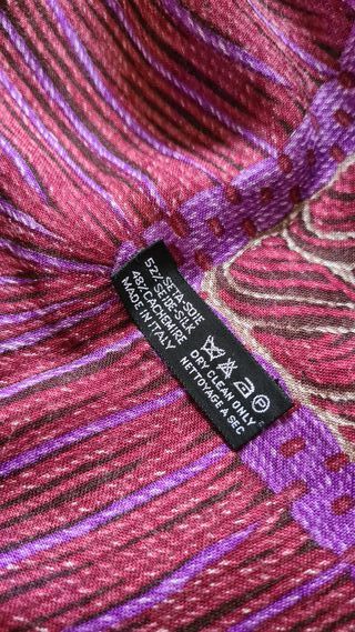 Chanel stola foulard in cashmere e seta