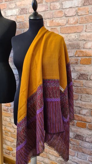 Chanel stola foulard in cashmere e seta