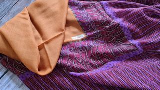 Chanel stola foulard in cashmere e seta