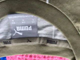 Camiseta Puma Rayas Chico Verde