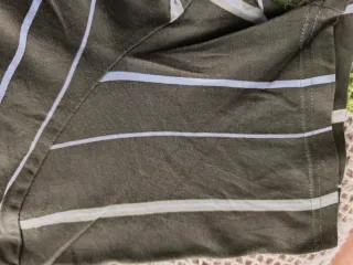 Camiseta Puma Rayas Chico Verde