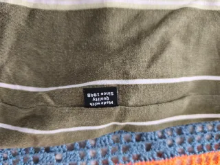 Camiseta Puma Rayas Chico Verde