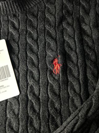 Maglioncino Ralph Lauren Nero Taglia M