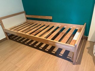 Cama IKEA SNIGLAR + colchón (muy buen estado)