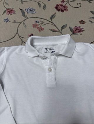 Lote 5 polos manga larga niños 11/12 años