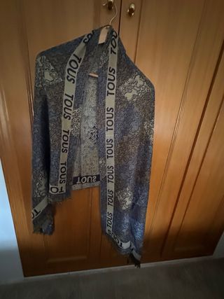 Pashmina Tous Azul