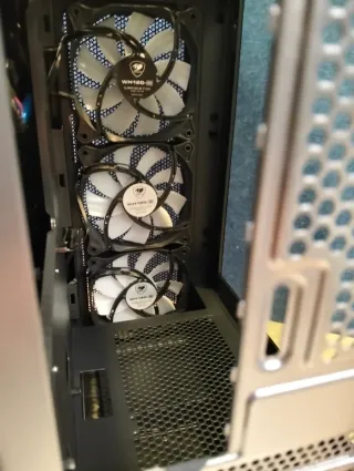 Torre PC Cougar Archon 2 Mesh RGB Cristal Templado USB 3.0 Negro