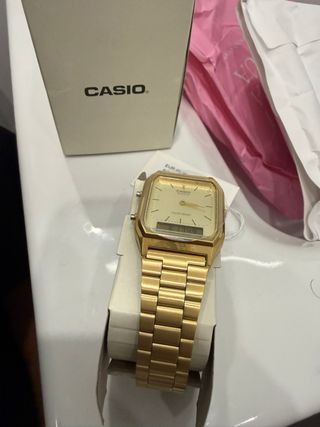 Reloj Casio Dorado