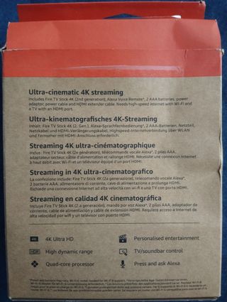 Fire TV Stick 4K de Amazon Wi-Fi 6