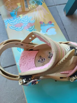 Snowboard Burton Feelgood 148cm + fijaciones