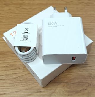 Cargador 120W compartible Xiaomi, OPPO, Samsung