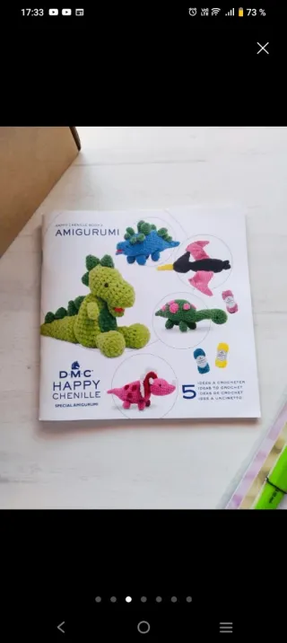 Caja Amigurumi Hilos Variados