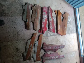 Chapas cubre motor Mobilette