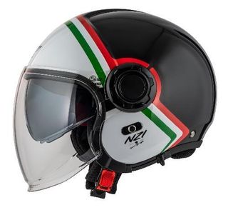 Casco nzi RINGWAY 2 DUO SKYLINE BLACK&WHITE ITALY