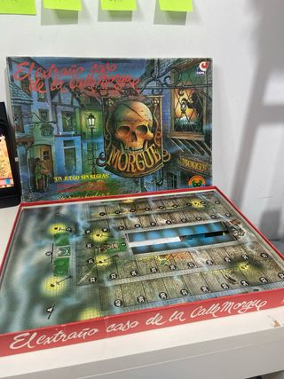 Juego de mesa El extraño caso de la calle Morgue