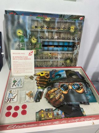 Juego de mesa El extraño caso de la calle Morgue