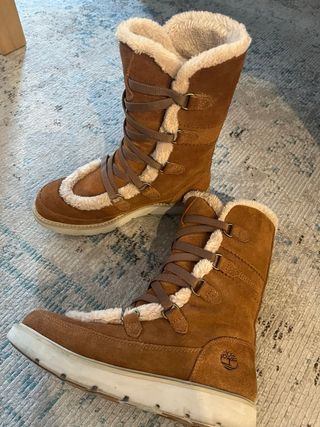 Botas Timberland Beige/Marrón Talla 38