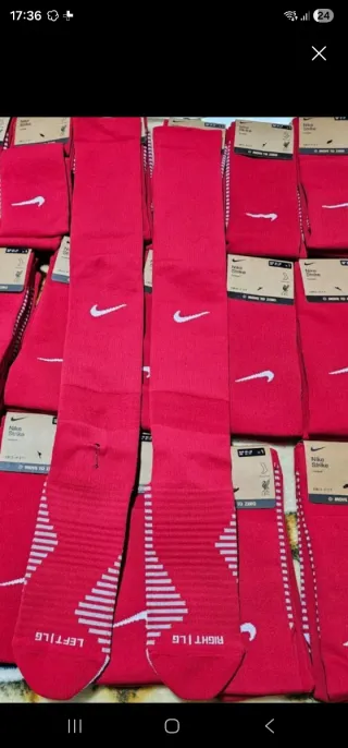 Calcetas Nike Rojas Talla Única