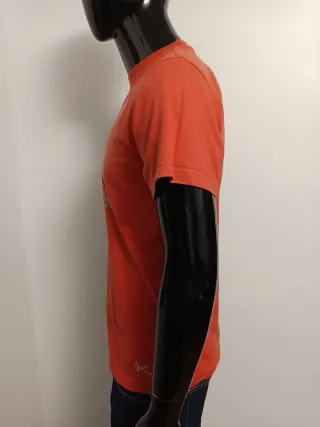 Camiseta Sport Rox Naranja Estampada