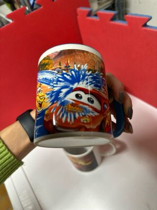 Set 4 Tazze Ceramica Cars