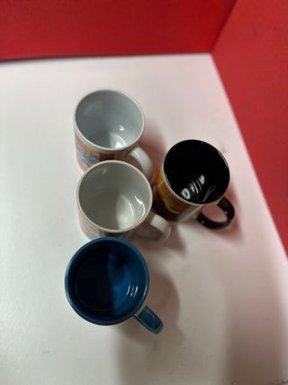 Set 4 Tazze Ceramica Cars