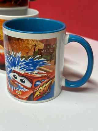 Set 4 Tazze Ceramica Cars