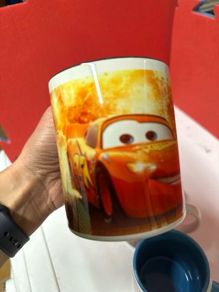 Set 4 Tazze Ceramica Cars