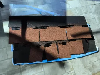 Tegola americana marrón otoño